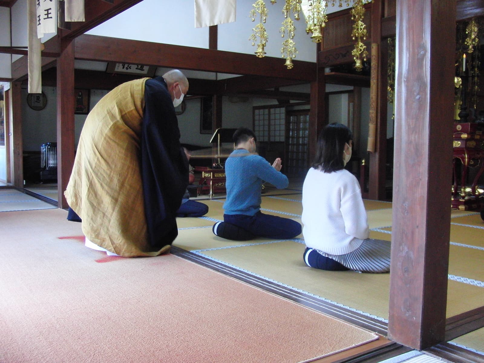 坐禅と国宝級文化財と知られざる聖徳寺に触れるツアー