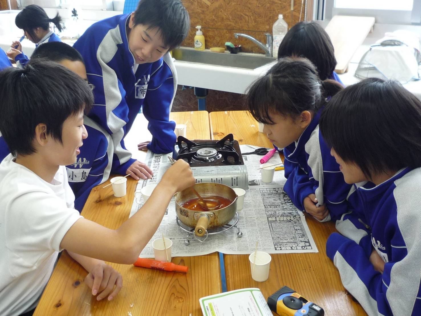 三田の自然の恵みから作るコースター＆リサイクルキャンドル